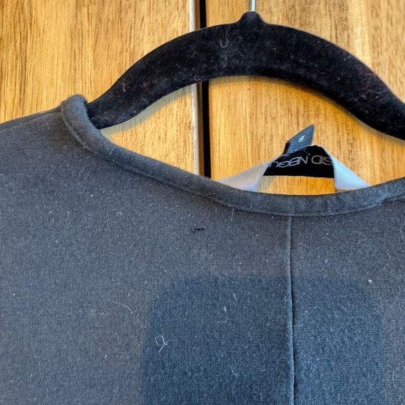 Sid Neigum Black Sleeveless Tie-Front Top Size 8 - Picture 3 of 8